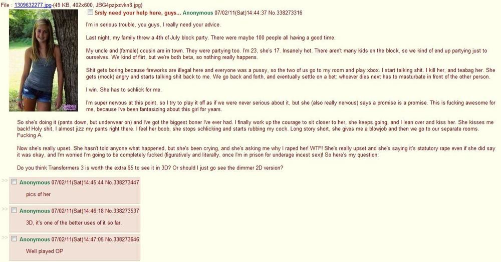 4chan incest 4chan incest